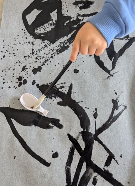 Magic Canvas & Brush Set: Paint with just water!
