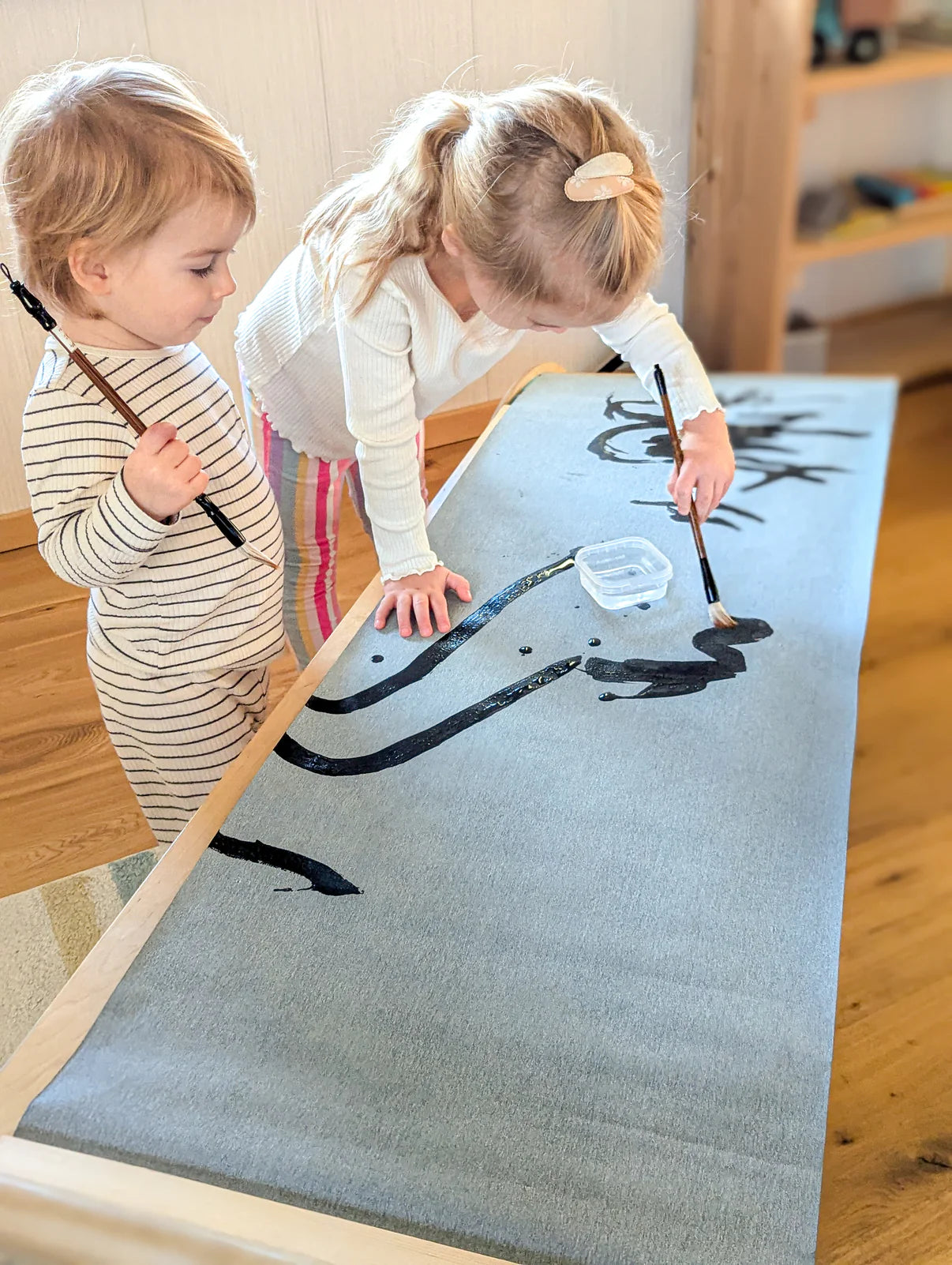 Magic Canvas & Brush Set: Paint with just water!